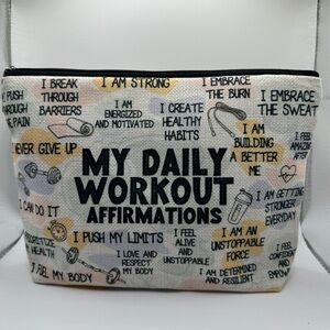 Workout Affirmations Pouch